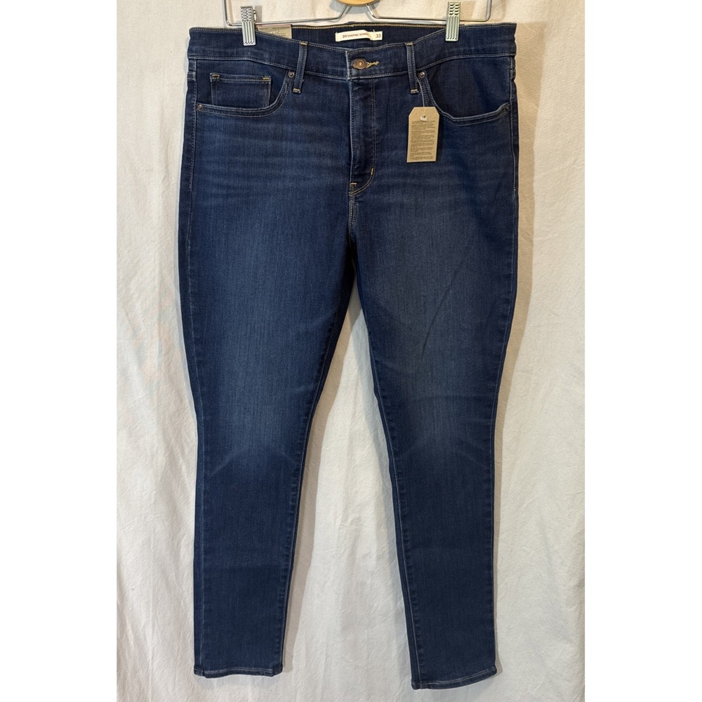 Levi's Women Denim Jeans 311 Shaping Skinny 16 Short Tummy Slimming 33x30